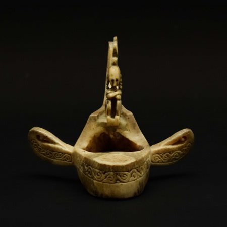 A fine bone Indonesian Yene altar