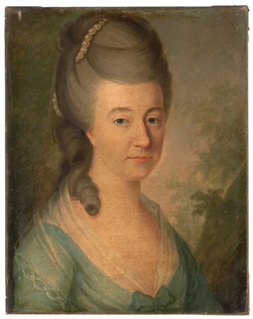 Austria o Francia (Fine del XVIII secolo - Inizi del XIX secolo)
Ritratto femminile (Maria Antonietta di Francia?)