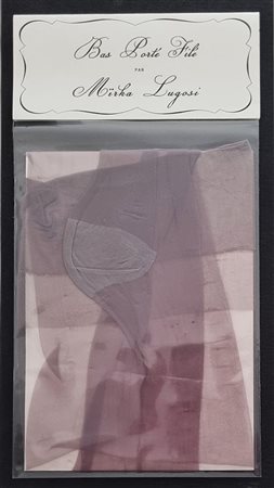 BERQUET GILLES Francia 1956 "Bas porté filé par Mïrha Lugosi"