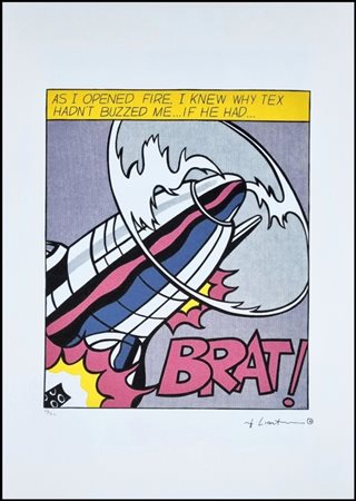 LICHTENSTEIN ROY New York 1923 - 1997 "Senza titolo"