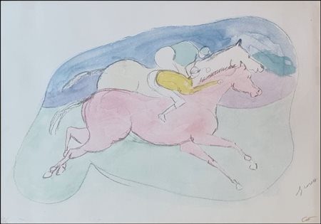 CESETTI GIUSEPPE Tuscania 1902 - 1990 "Senza titolo"