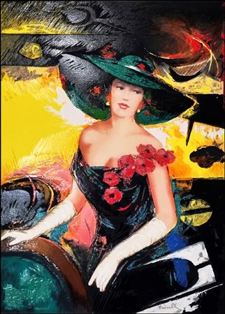 FARINELLI EZIO Rieti 1937 "Senza titolo"