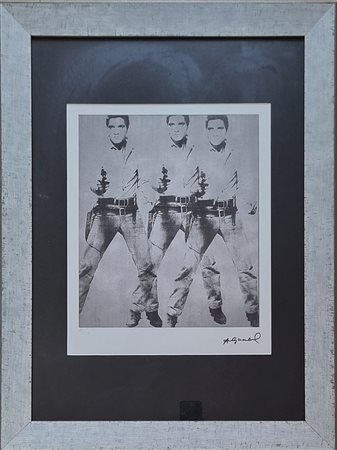 WARHOL ANDY Pittsburgh 1928 - New York 1987 "Elvis Presley"