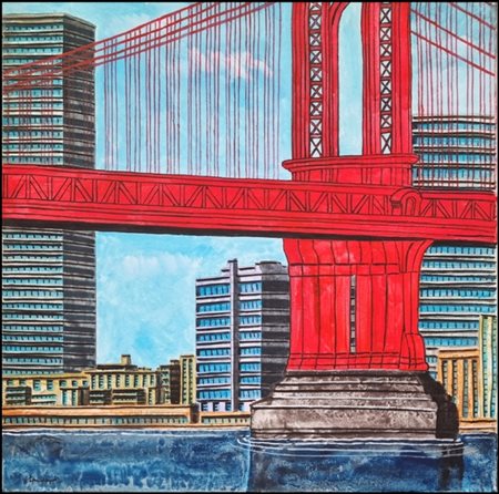 CAPUTO TONINO Lecce 1933 - 2021 "Manhattan Bridge"
