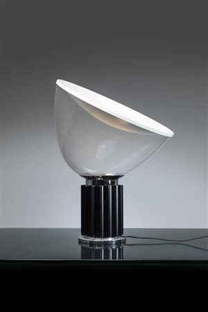 ACHILLE E PIER GIACOMO CASTIGLIONI<BR>Lampada da tavolo mod. Taccia