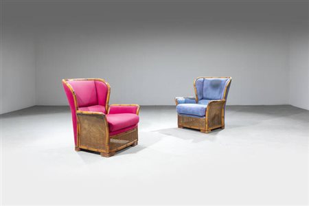 PRODUZIONE ITALIANA<BR>Coppia di poltrone