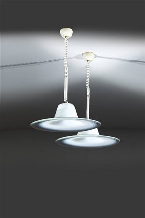 LEUCOS<BR>Coppia di lampade a sospensione