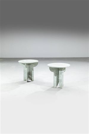 PRODUZIONE ITALIANA<BR>Coppia di tavolini