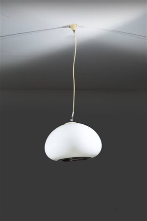 ACHILLE CASTIGLIONI<BR>Lampada a sospensione mod. Black and White