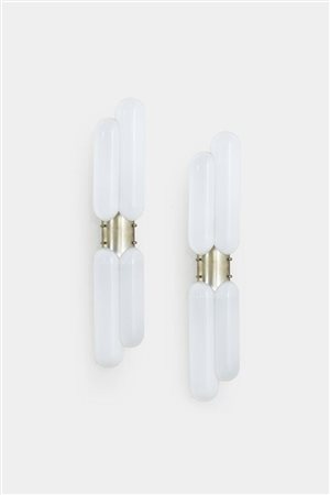 MAZZEGA<BR>Coppia di lampade da parete