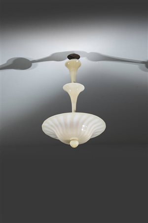 VITTORIO ZECCHIN<BR>Venezia 1878 - 1947<BR>Lampada a sospensione