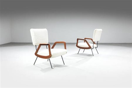 VITTORIO DASSI<BR>Coppia di poltrone