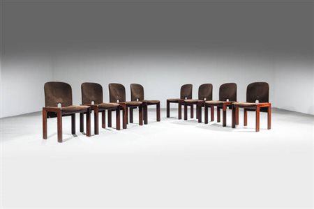 AFRA E TOBIA SCARPA<BR>Otto sedie mod. 121