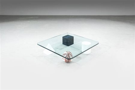 LELLA E MASSIMO VIGNELLI<BR>Tavolino mod. Metafora