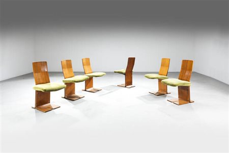 GASTONE RINALDI<BR>Sei sedie