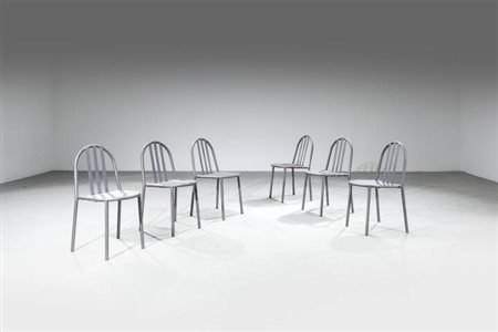 MALLET STEVENS ROBERT<BR>Sei sedie