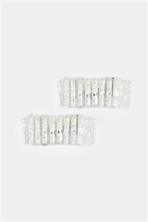 RENATO TOSO<BR>Coppia di appliques mod. Musicale