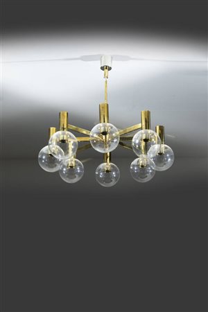 HANS-AGNE JAKOBSSON<BR>Lampadario a otto luci