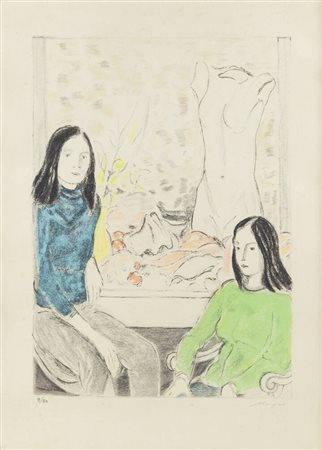 FRANCESCO MENZIO<BR>Tempio Pausania (SS) 1899 - 1979 Torino<BR>"Senza titolo"