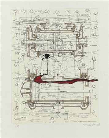 CAROL RAMA<BR>Torino 1918 - 2015<BR>"Le malelingue" (N.I. 3), 1998