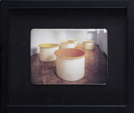 MICHELANGELO PISTOLETTO<BR>Biella 1933<BR>"Oggetti in meno-Souvenir" 1997