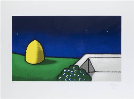 TINO STEFANONI<BR>Lecco 1937 - 2017<BR>"Ombre Discrete" 1987