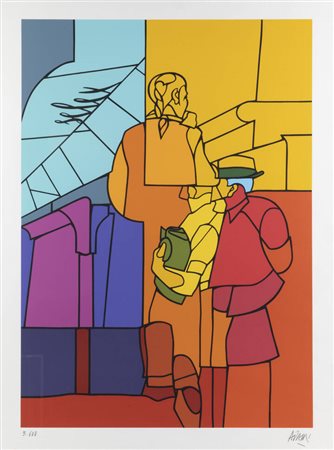 VALERIO ADAMI<BR>Bologna 1935<BR>"Selex"