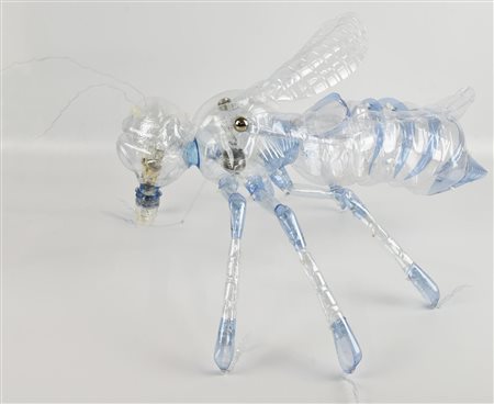 Danilo Marchi APE BIONICA, 2013-19 pet, cm 23x43x40 firma e data incise