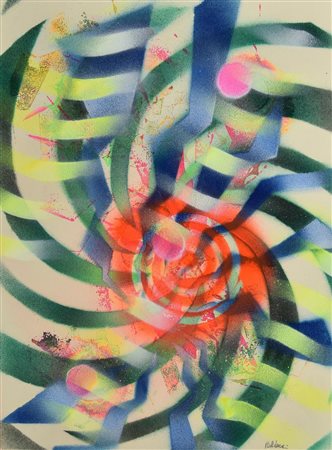 Guido Baldessari VISIONI COSMICHE, 2009 tecnica mista su cartoncino, cm...