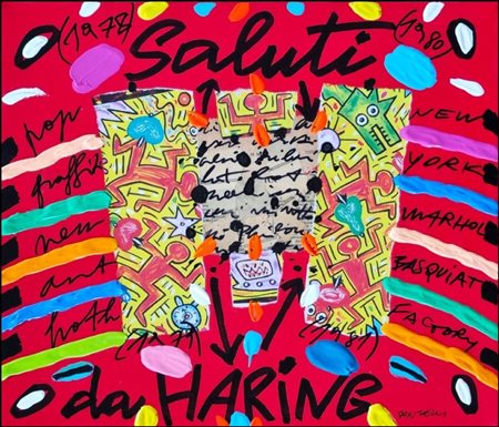 DONZELLI BRUNO Napoli 1941 "Saluti da Haring"