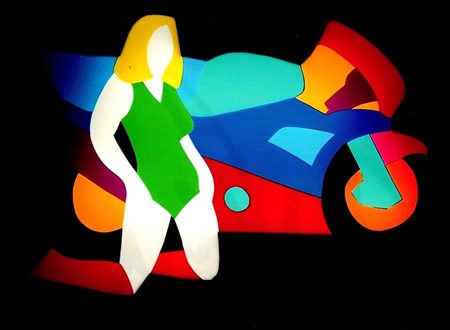 LODOLA MARCO Dorno 1955 "Moto"