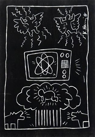 Keith Haring “Senza titolo” 1983