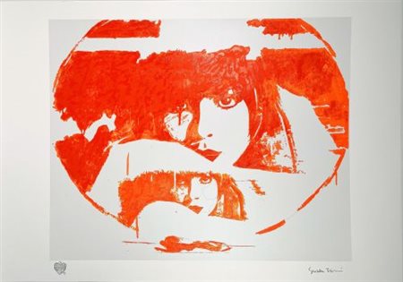 Giosetta Fioroni “Doppio liberty orange”