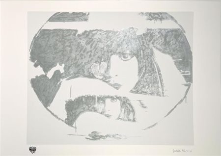 Giosetta Fioroni “Doppio liberty silver”