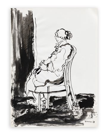SAVERIO TERRUSO (1939-2003) - Senza Titolo, 1971