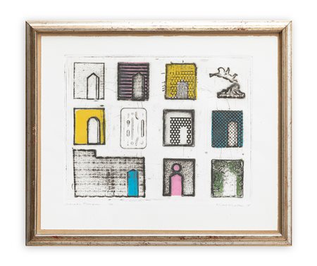 KARL KASTEN (1916-2010) - Strada Pompei, 1975
