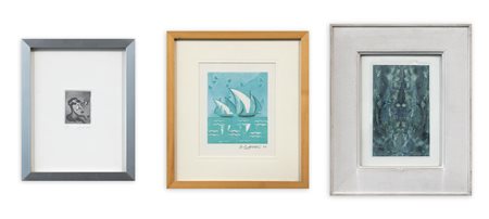 AUTORI VARI (KODRA, FEDRIZZI E DJAK) - Lotto unico di 3 opere