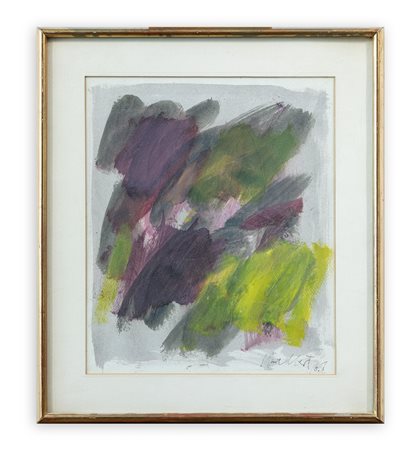 DIETER WALLERT (1935-1988) - Senza Titolo, 1961