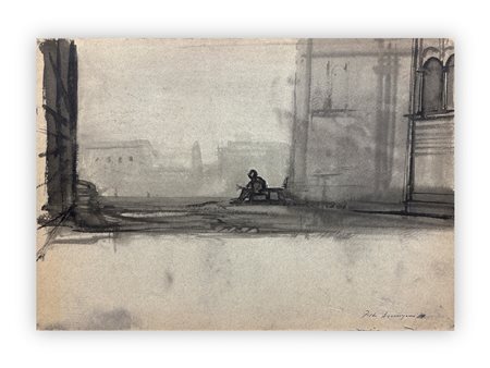 PIETRO ANNIGONI (1910-1988) - Senza Titolo