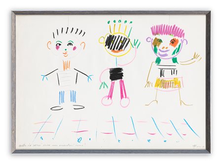 ENNIO FINZI (1931 - 2024) - Senza Titolo, 1981