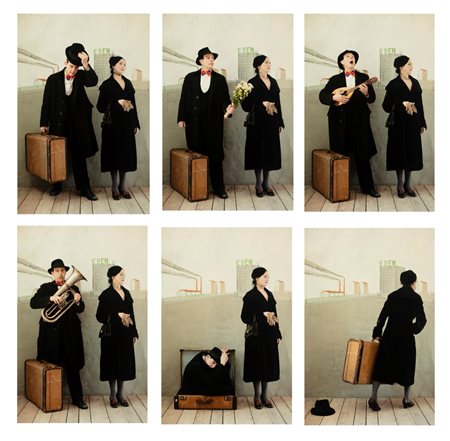 Paolo Ventura (1968)  - The man in the suitcase #2, 2015