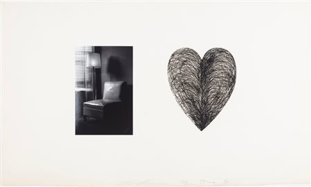 Lee Friedlander - Jim Dine (1934, 1935)  - Dalla serie "Photographs and Etchings", 1969