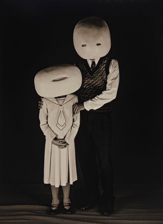 Floria Sigismondi (1965)  - Egg Heads / father + daughter, 2001