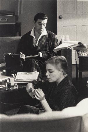 Bruce Davidson (1933)  - Yves Montand e Simone Signoret, USA, 1960