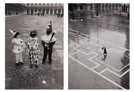 Fulvio Roiter (1926 - 2016)  - Venezia, Piazza San Marco, 1970s