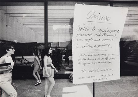 Ugo Mulas (1928 - 1973)  - Biennale di Venezia, 1968