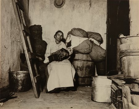 Jacob August Riis (1849 - 1914)  - Home of an Italian Rag-Picker, Jersey Street, 1894