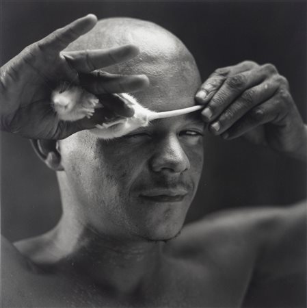 Mario Cravo Neto (1947 - 2009)  - Tinho ws Rat, 1990