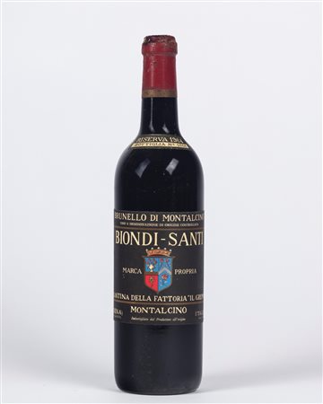 Biondi Santi Brunello di Montalcino Riserva (BT 1) - 1964