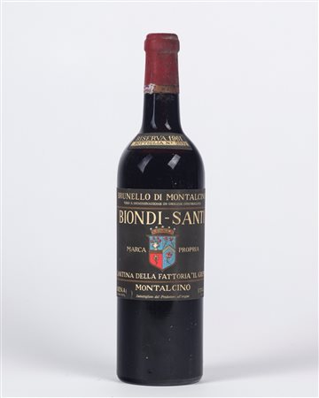 Biondi Santi Brunello di Montalcino Riserva (BT 1) - 1961
